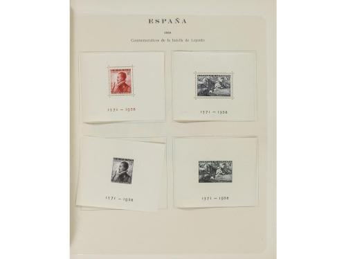 LOTES y COLECCIONES. ESPAÑA. Colección en álbum de 1905 a 19