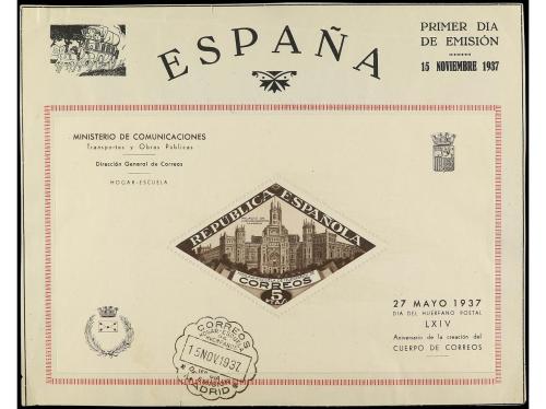 Δ ESPAÑA: BENEFICENCIA. Ed. 17 y 18. 1937 (15 noviembre). HO