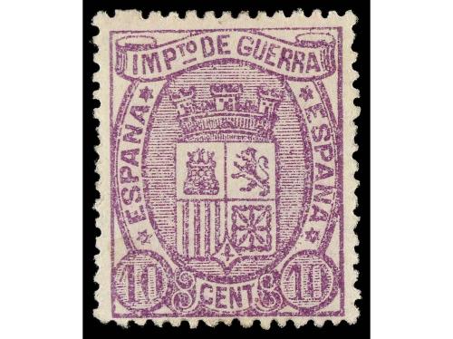 **/* ESPAÑA. Ed. 154/5. 5 c. verde y 10 c. violeta. Muy bien