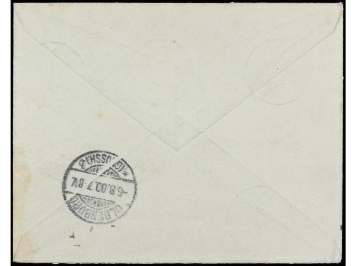 ✉ NUEVA GUINEA ALEMANA. 1900. STEPHANSORT a ALEMANIA. Carta 