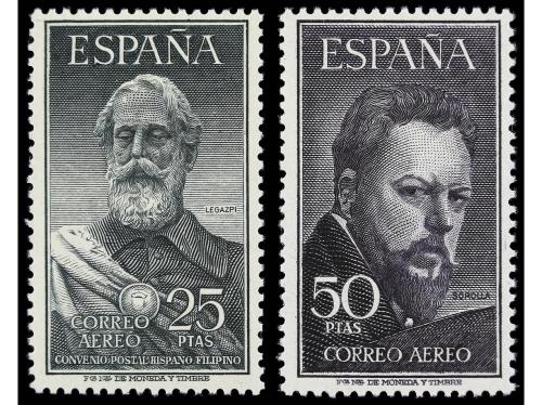 ** ESPAÑA. Ed. 1124/25. LEGAZPI y SOROLLA. Serie completa. 2