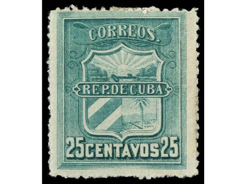 (*) CUBA. Ed. CR 2/5. CORREO INSURRECTO. Serie completa. Bon