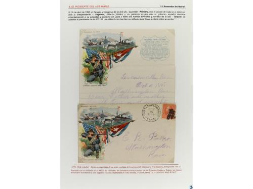 ✉ CUBA. 1898-99. GUERRA ESPAÑA-ESTADOS UNIDOS. Colección de 