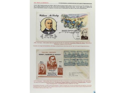 ✉ CUBA. 1898-99. GUERRA ESPAÑA-ESTADOS UNIDOS. Colección de 