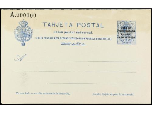 (*) ✉ MARRUECOS. Ed. 16M y 18M. 1926. ENTEROS POSTALES. E.P.