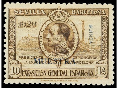 * COLONIAS ESPAÑOLAS: GUINEA. Ed. 179/90M y ** 191/201M. SER