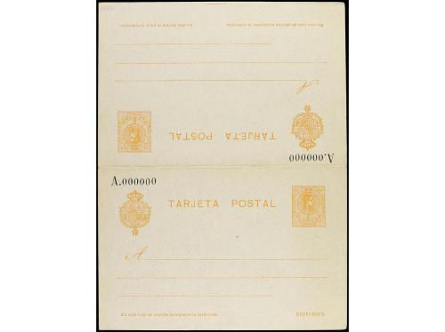 (*) ✉ ESPAÑA ENTEROS POSTALES. Ed. 38N, 50N, 52N, 54N, 55BN 