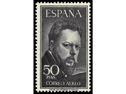 ** ESPAÑA. Ed. 1125. SOROLLA. 50 pts. violeta. Cat. 1.125&euro;. 