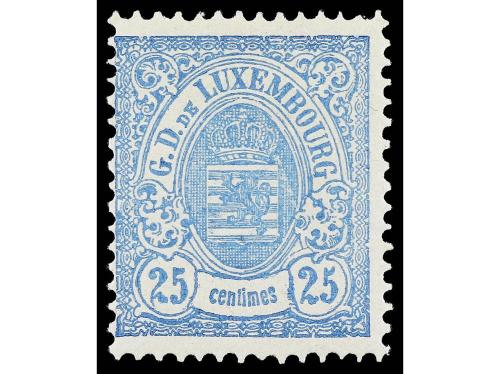 ** LUXEMBURGO. Yv. 39A/46 sin 41. 1 cto. a 30 cts. sin 5 cts