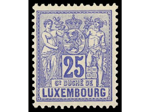 ** LUXEMBURGO. Yv. 47/58. SERIE COMPLETA. 12 valores. Mayorí