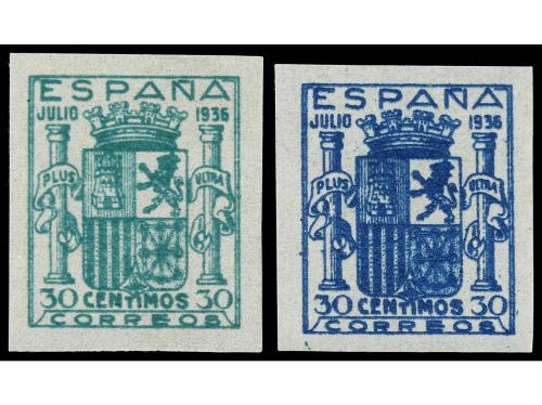 ** ESPAÑA. Ed. NE 56/57. SERIE COMPLETA. 2 valores. NO EXPEN