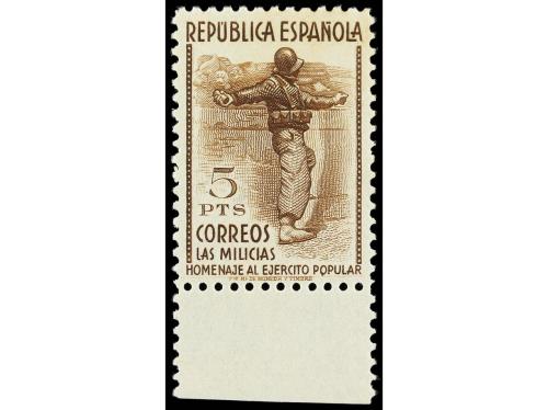 ** ESPAÑA. Ed. 792/800. SERIE COMPLETA. 9 valores. Valor cla