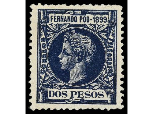 * COLONIAS ESPAÑOLAS: FERNANDO POO. Ed. 50/69. 1899. SERIE C