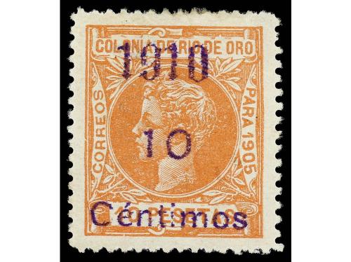 * COLONIAS ESPAÑOLAS: RIO DE ORO. Ed. 56Hcc. 10 cents. s. 10