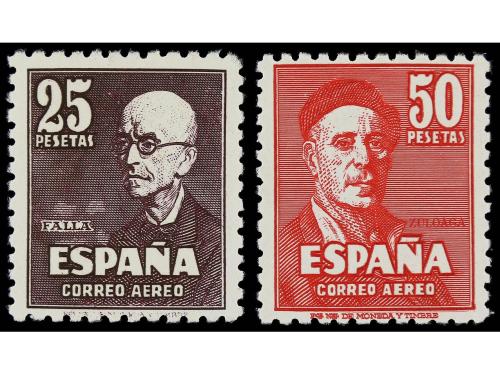 ** ESPAÑA. Ed. 1015/16. SERIE COMPLETA. 2 valores. LUJO. Cat