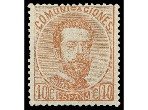 * ESPAÑA. Ed. 124/25. 25 c. y 40 c. Centrados. Cat. 190&euro;. 