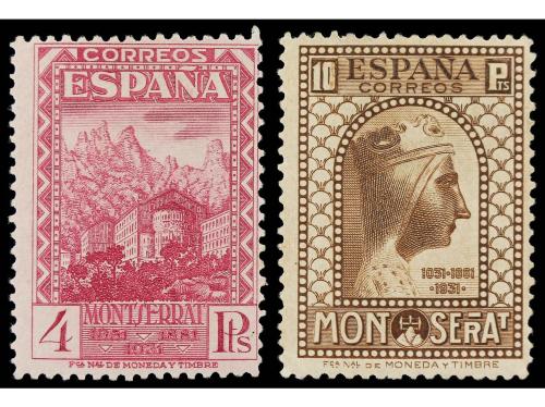 ** ESPAÑA. Ed. 636/49 y 650/54. SERIES COMPLETAS de correo y