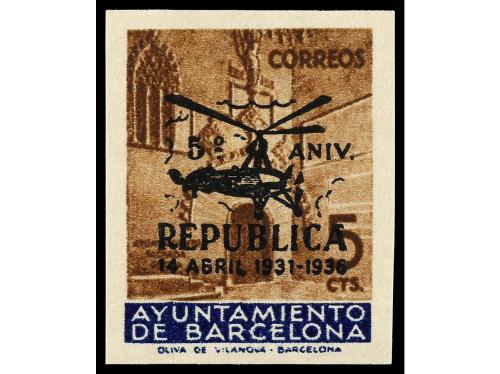 ** ESPAÑA: AYUNTAMIENTO DE BARCELONA. Ed. NE 17/21. SERIE CO