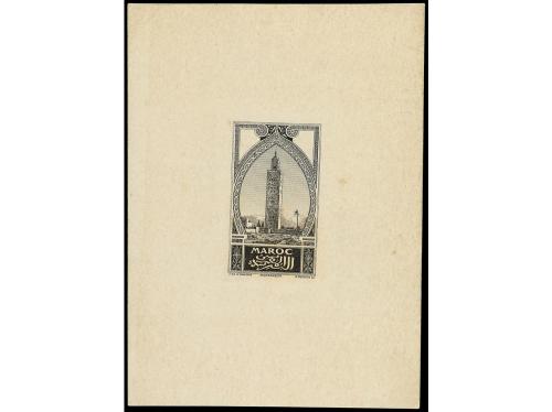 (*) MARRUECOS FRANCES. Ed. 72P. 1917. LA KOUTOUBIA. 12 prueb