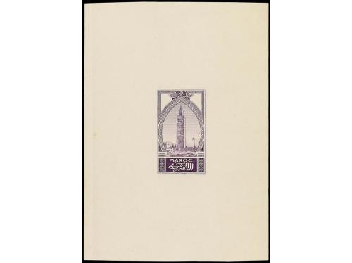 (*) MARRUECOS FRANCES. Ed. 72P. 1917. LA KOUTOUBIA. 12 prueb