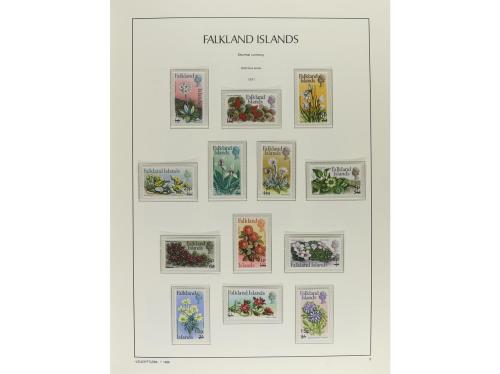 LOTES y COLECCIONES. FALKLAND. Colección en 2 álbumes Faro d