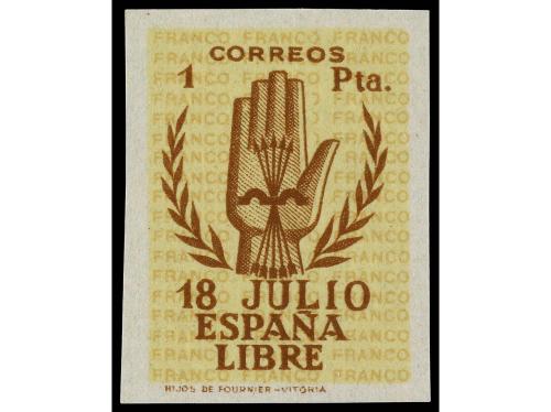 ** ESPAÑA. Ed. 851/54s. SERIE COMPLETA. 4 valores SIN DENTAR