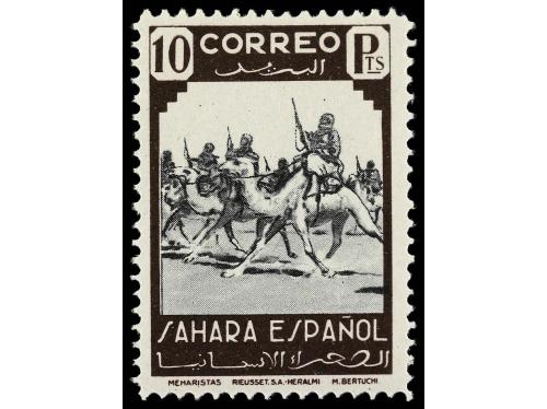 ** COLONIAS ESPAÑOLAS: SAHARA. Ed. 63/74 y 75/82. SERIES COM