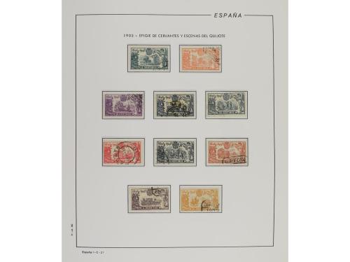 LOTES y COLECCIONES. 1850-1949. ESPAÑA. Colección montada en