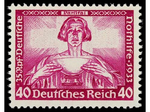 ** ALEMANIA. Yv. 470/78. IMPERIO. Serie completa. 9 valores.