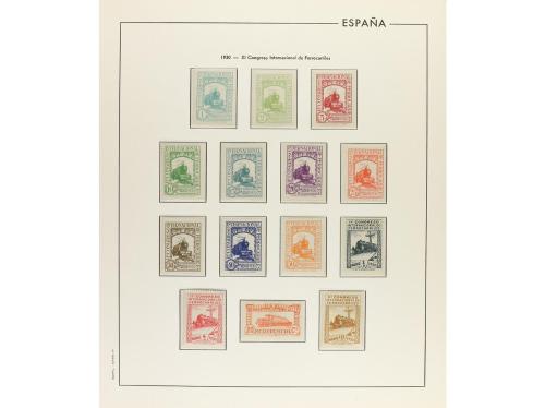 LOTES y COLECCIONES. ESPAÑA. ALFONSO XIII. Colección en álbu