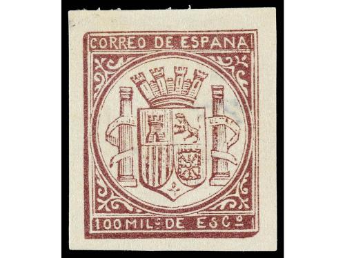 ESPAÑA. 1869. GOBIERNO PROVISIONAL. Proyectos no adoptados. 