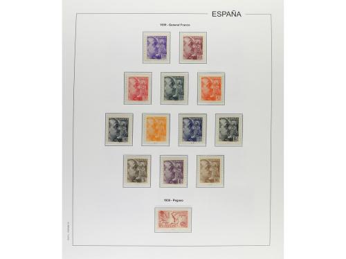 LOTES y COLECCIONES. ESPAÑA. Colección en 3 álbumes Edifil d