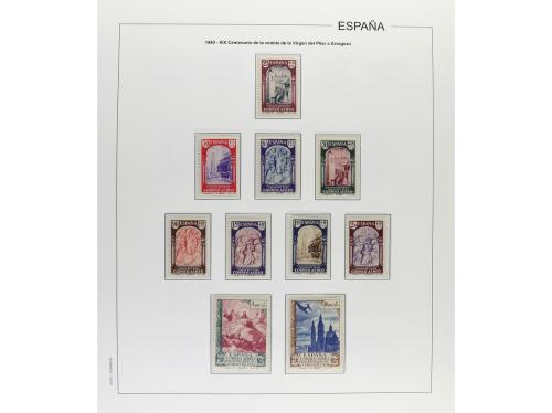 LOTES y COLECCIONES. ESPAÑA. Colección en 3 álbumes Edifil d