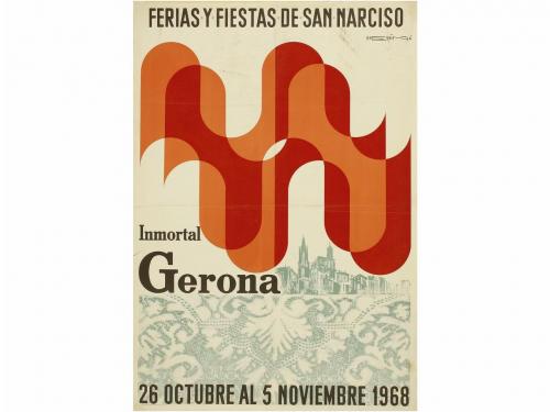 1958-1968. CARTEL. MOLES, DOMENECH; REY PADILLA, ETC.:. CONJ