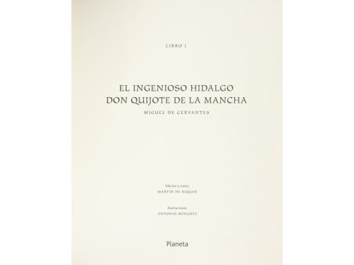 2004. LIBRO. (BIBLIOFILIA-CERVANTINA). CERVANTES SAAVEDRA, M