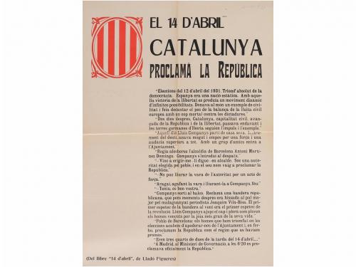 1937-1939 ca. CARTEL. LOTE DE SIETE CARTELES DE PROPAGANDA D