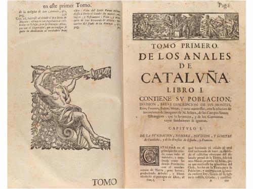 1709. LIBRO. (HISTORIA CATALUÑA). FELIU DE LA PEÑA Y FARELL,