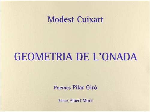 2008. LIBRO. (ARTE-BIBLIOFILIA). GIRÓ, PILAR; CUIXART, MODE