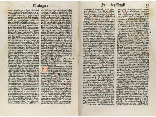 1489. LIBRO. (INCUNABLE). GERSON, JOHANNIS DE:. SECUNDA PAR