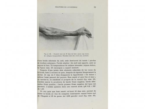1938. LIBRO. (MEDICINA-TRAUMATISMOS). TRUETA I RASPALL, DR.