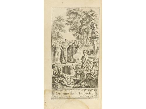 1763. LIBRO. (LITERATURA-TEATRO). BRUMOY, R. P.:. LE THETATR