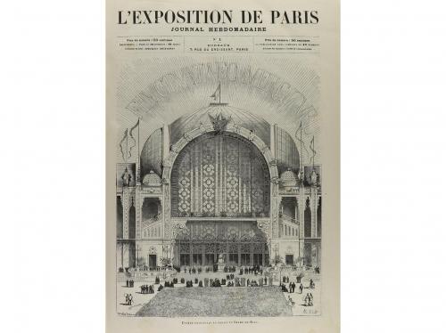 1878. LIBRO. (ARTE). BITARD, A.:. L&#39;EXPOSITION DE PARIS (187