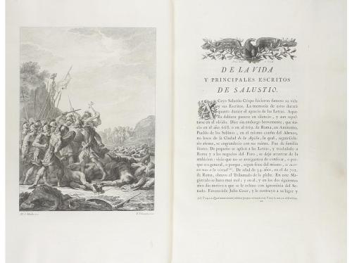 1772. LIBRO. (LITERATURA-CLÁSICOS). SALUSTIO CRISPO, CAYO:. 
