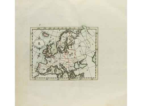 1795. LIBRO. (ATLAS). VAZQUEZ, FRANCISCO:. ATLAS ELEMENTAR. 