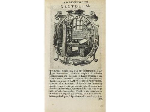 1650. LIBRO. (POLÍTICA). SAAVEDRA FAXARDO, DIDACO:. IDEA PRI