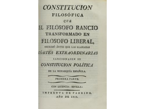 1813-1814. LIBRO. (LITERATURA). [ALVARADO, FRANCISCO:]. CART