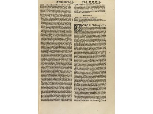 1527. LIBRO. (HUMANIDADES-GÓTICO). TUDESCHIS, NICHOLAI DE:. 