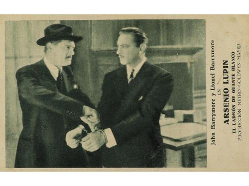 1932. PROGRAMA DE MANO. ARSENIO LUPIN. Tarjeta offset. Resto