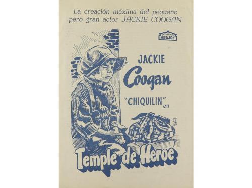 1931. PROGRAMA DE MANO. EL TIGRE DEL RING / TEMPLE DE HEROE.