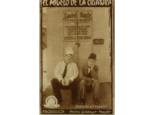 1932. PROGRAMA DE MANO. EL ABUELO DE LA CRIATURA. Díptico of